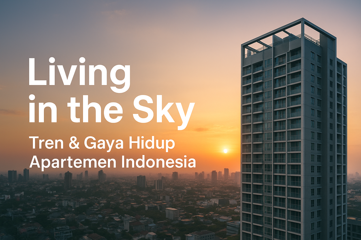 Living in the Sky | Tren & Gaya Hidup Apartemen Indonesia